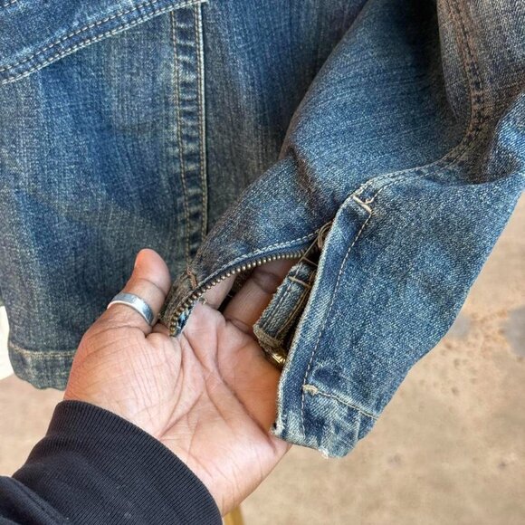 Y2K denim jacket // plus size - Picture 7 of 8